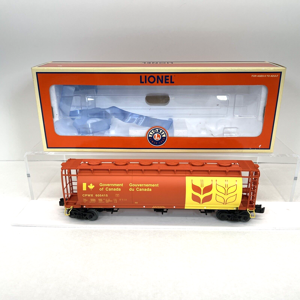 Lionel 6-27113 Government of Canada Cylindrical Hopper #605415 O Gauge Used