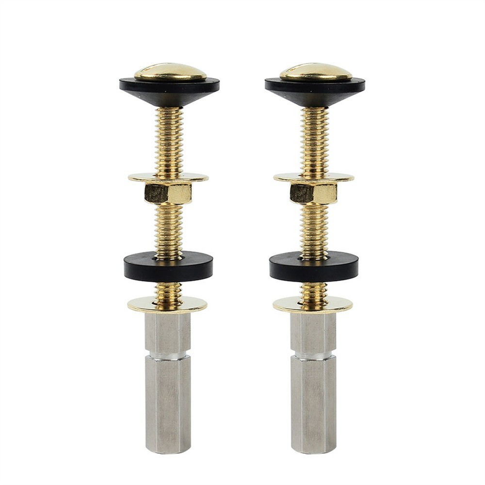 Brass Toilet Tank to Bowl Bolts Secure Connection Long Lasting Performance