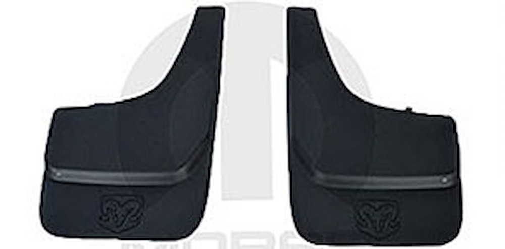 Mopar Accessories 82208962AB Flat Molded Splash Guards