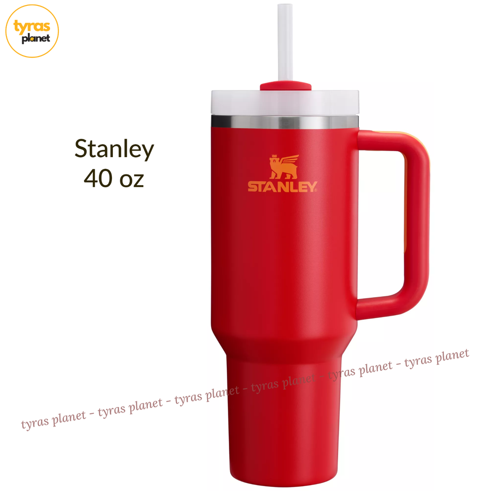 Stanley 40 oz. Quencher H2.0 FlowState Tumbler Chili Red NEW