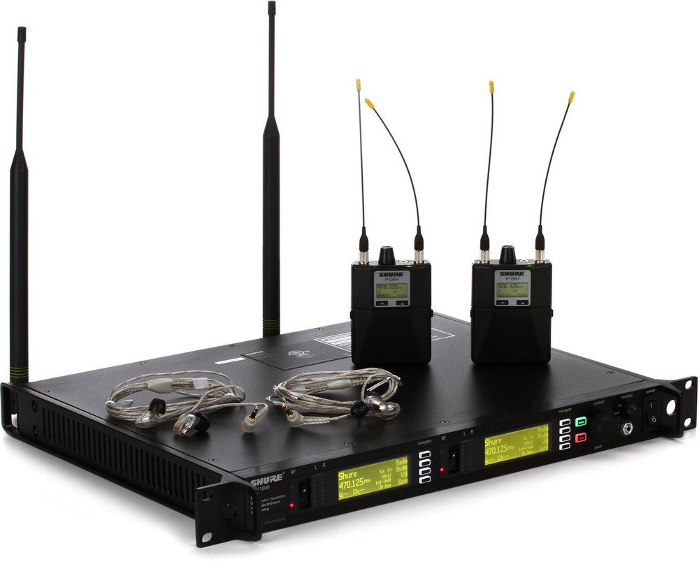 Shure P10TR+425CL Wireless Personal Monitor System - G10 Band - 470-542MHz