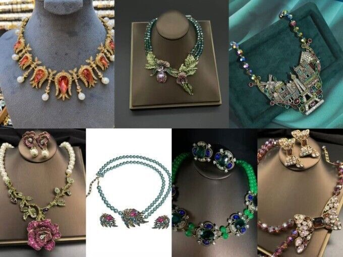 Retro Versatile Personality Exquisite Multicolor Beautiful Colorful Necklace