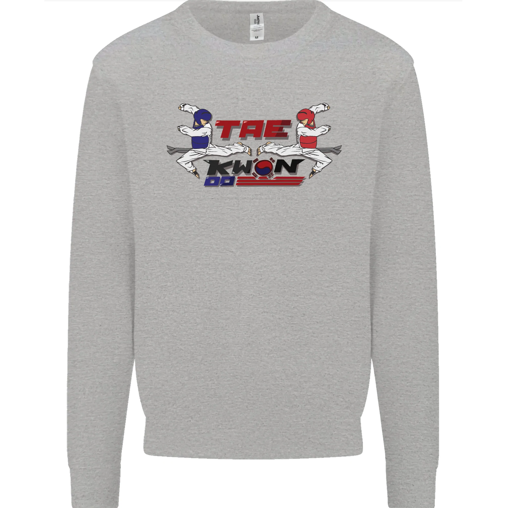 Taekwondo Fighter Mixed Martial Arts MMA Mens Sweatshirt Jumper