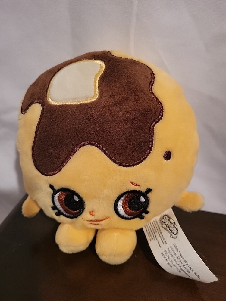 Shopkins Food Plush Stuffed Toy Pancake Syrup Butter Pat