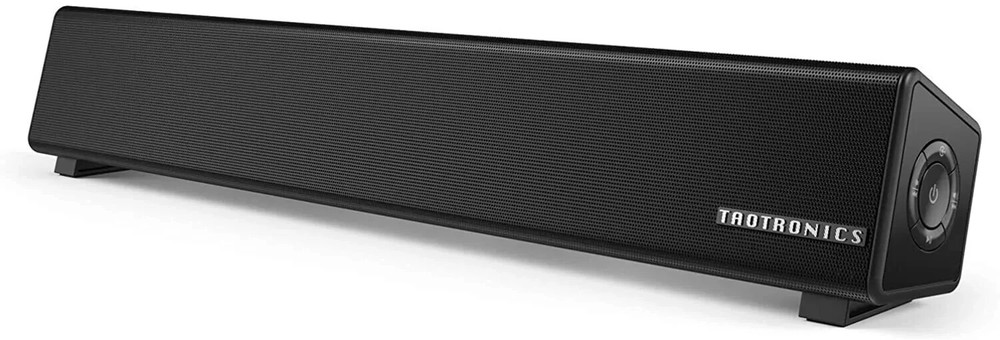TaoTronics Bluetooth 5.0 Computer Speaker Wired/Wireless Mini Sound Bar SK025