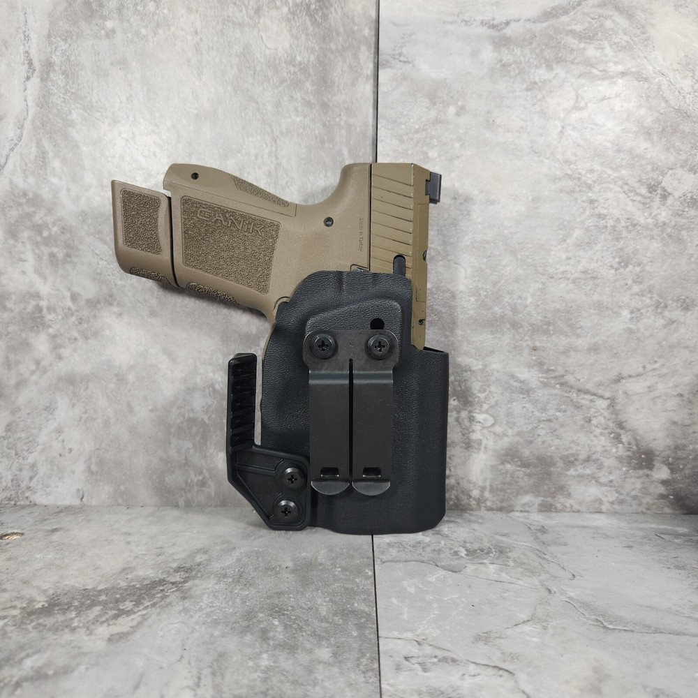 Custom Black IWB Holster with Mono Block & Claw for Your Firearm Model