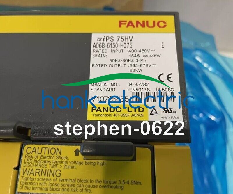 FANUC A06B-6150-H075 Servo Drive A06B6150H075 New Fast Shipping via DHL