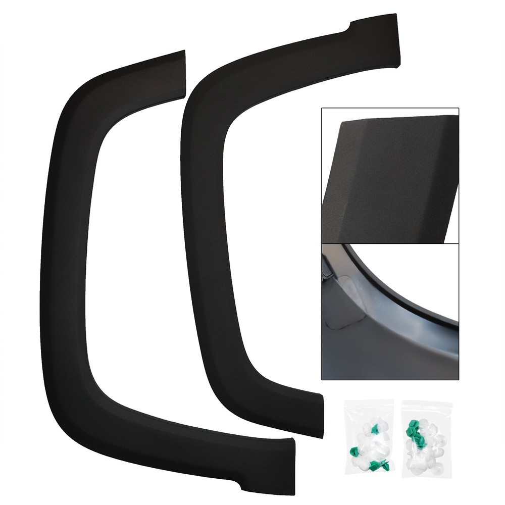 For 2015-2018 Jeep Renegade Pair Fender Flare Trim Moldings Front Right +Left