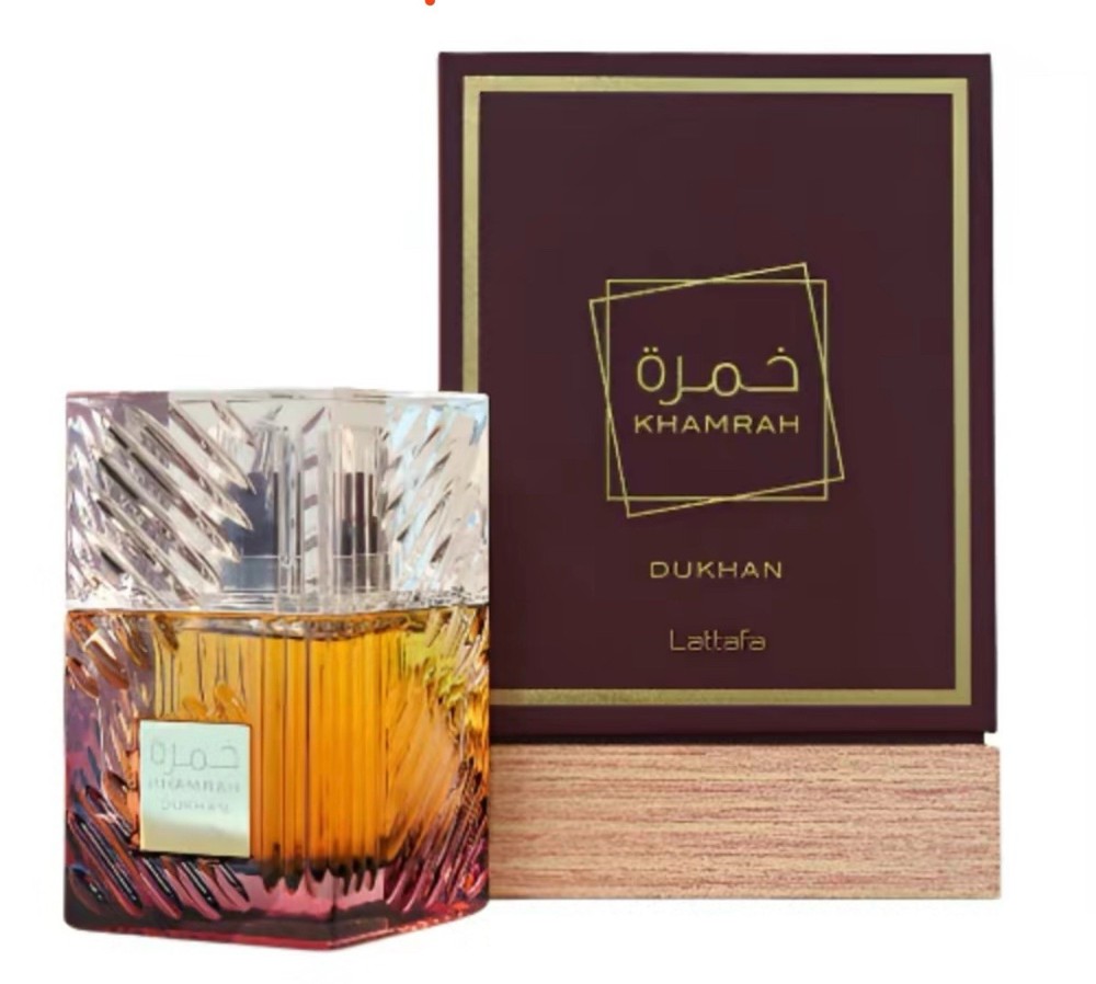 NEW RELEASE Lattafa Khamrah Dukhan EDP Perfume FLASH SALE! Unisex 100 ML/3.4 OZ-image