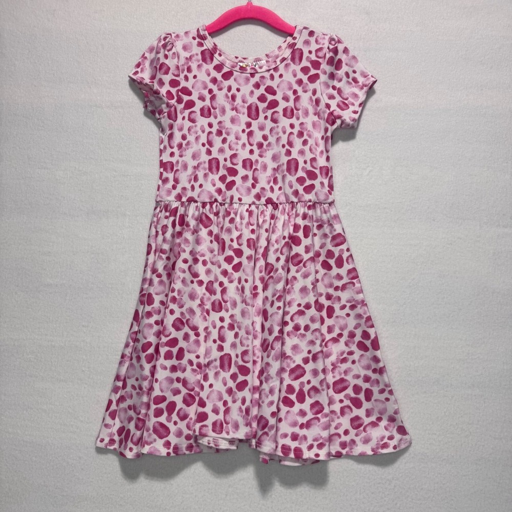 Dotdotsmile Pink Spots Dress Size 3/4 NWT