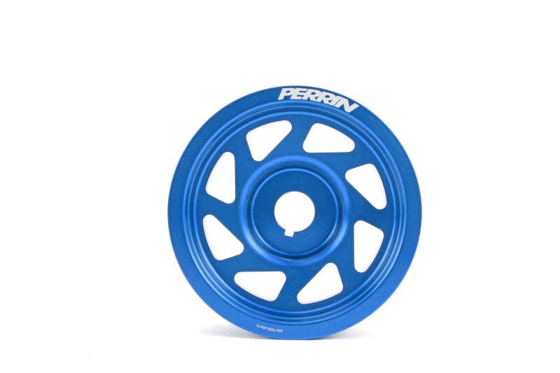 Perrin Blue EJ Crank Pulley for 93-21 Subaru Impreza WRX STI