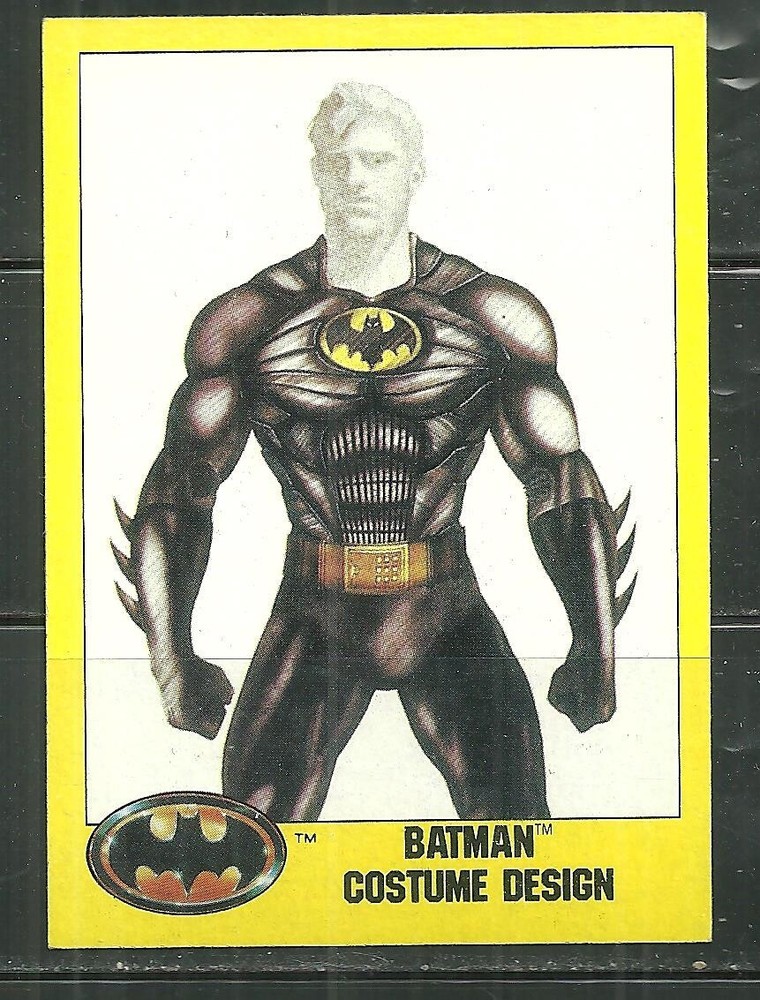 89 TOPPS BATMAN SERIES 2, BATMAN COSTUME DESIGN #197
