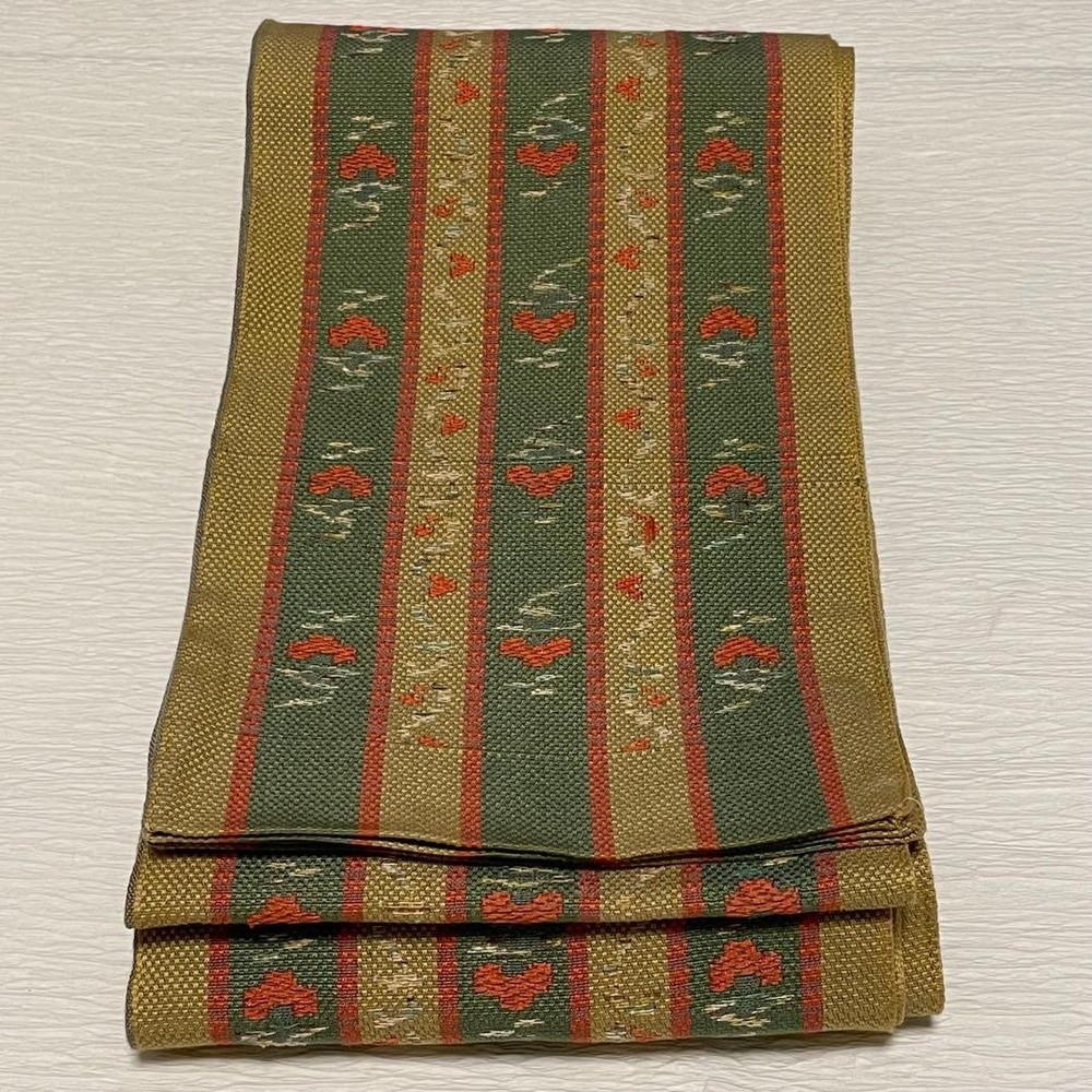 Half-width obi Yukata obi [cotton] 052607