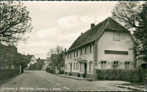 Postcard Lichtenau near Bühl Baden Gasthaus zum Hirsch (No.976)