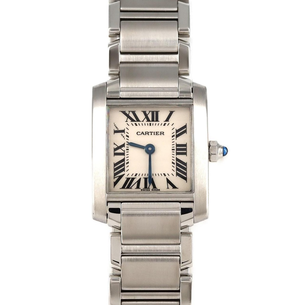 Cartier Tank Francaise Small Steel Quartz Watch W51008Q3