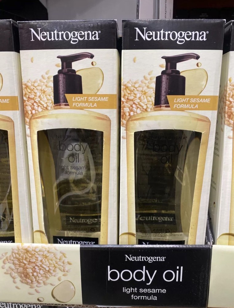 Neutrogena Light Sesame Body Oil for Hydrated Skin 32 fl oz