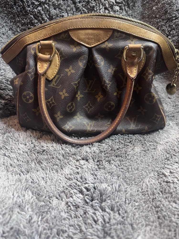Louis Vuitton Tivoli Tote GM Brown Canvas Monogram