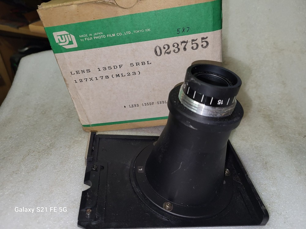 Fuji 135DF 5RBL Camera Lens with Original Box