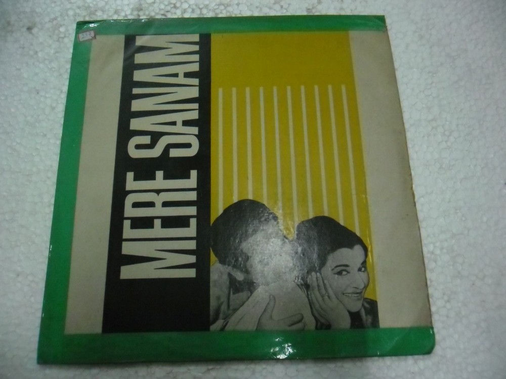 Mere Sanam O P Nayyar 1965  Rare LP Record Orig Bollywood Vinyl India VG