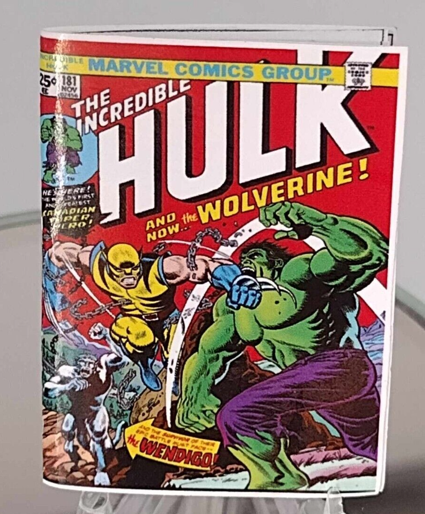 Mini 1968 INCREDIBLE HULK #181  1:6 size 26 ORIGINAL PAGES  REPLICA COMIC