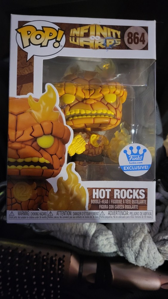 Funko POP! Infinity Warps  HOT ROCKS #864 Funko EXCLUSIVE! *Vaulted*