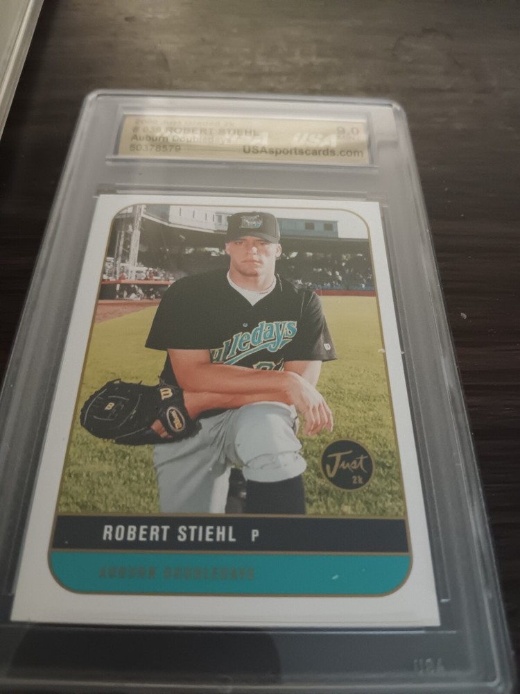 2000 Just Minors Just Graded - #039 Robert Stiehl (RC)