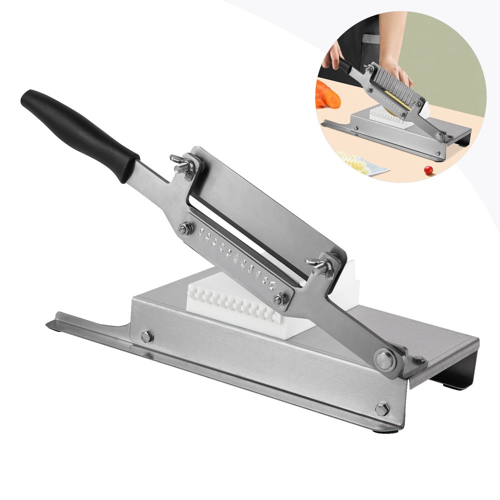 Stainless Steel French Fry Cutter Manual Crinkle Wavy Chopper Vegetables Cutter