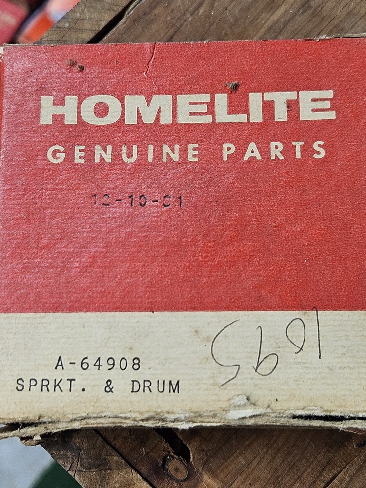 New Old Stock Homelite Sprocket And Drum Part# A-64908