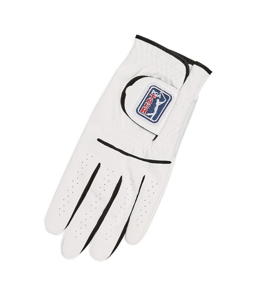 Men's SwingSoft Synthetic Leather Golf Glove for Left Hand, White, Cadet, Wor...