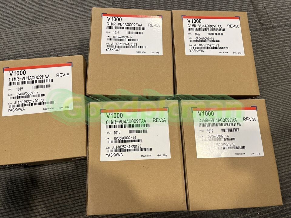 One New Yaskawa CIMR-VU4A0009FAA Inverter Free delivery