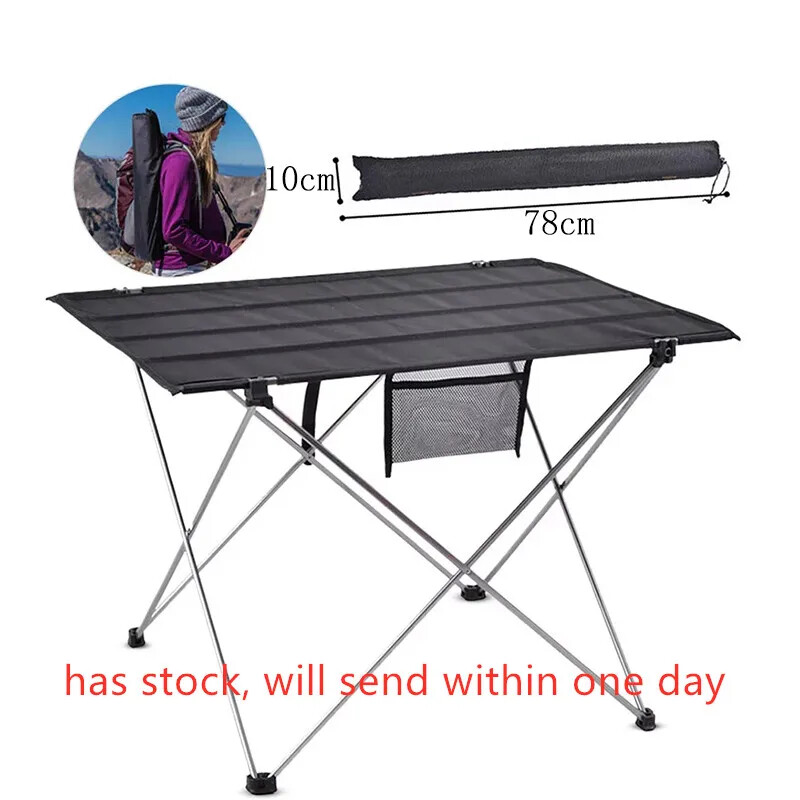 Portable Foldable Table Camping Outdoor Furniture Computer Bed Tables Picnic New