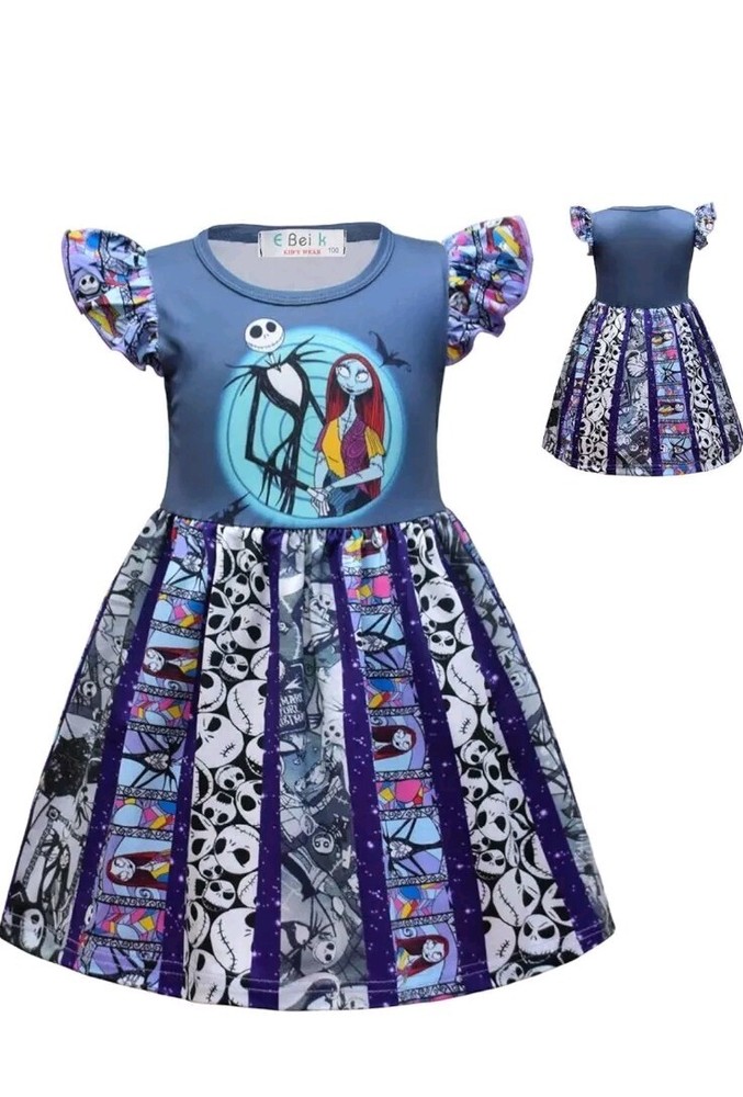 Toddler Girl 3t-4t Nightmare Before Christmas Dress