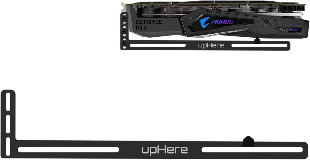 UpHere Black GPU Support Bracket Prevents Graphics Card Sag GL05