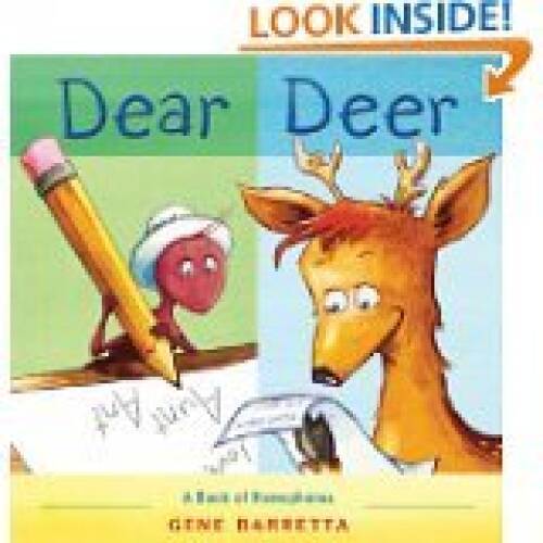 Dear Deer: A Book of Homophones - Paperback By Gene Barretta - VERY GOOD
