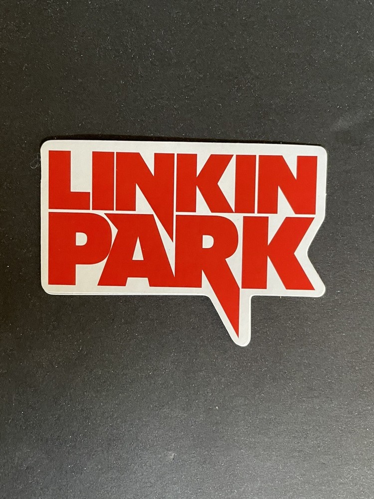 Linkin Park Logo Red Sticker Iconic 90s Band For Skateboards Laptops New!