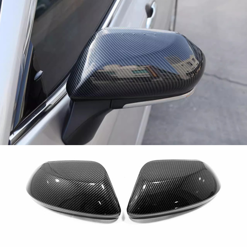 For Toyota Camry 2018-2024 Carbon Fiber Side Mirrors Rearview Trim Cover