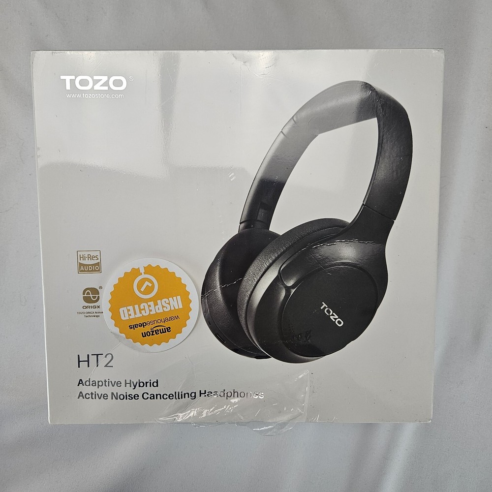 TOZO HT2 Hybrid ANC Wireless Over-Ear Bluetooth Headphones
