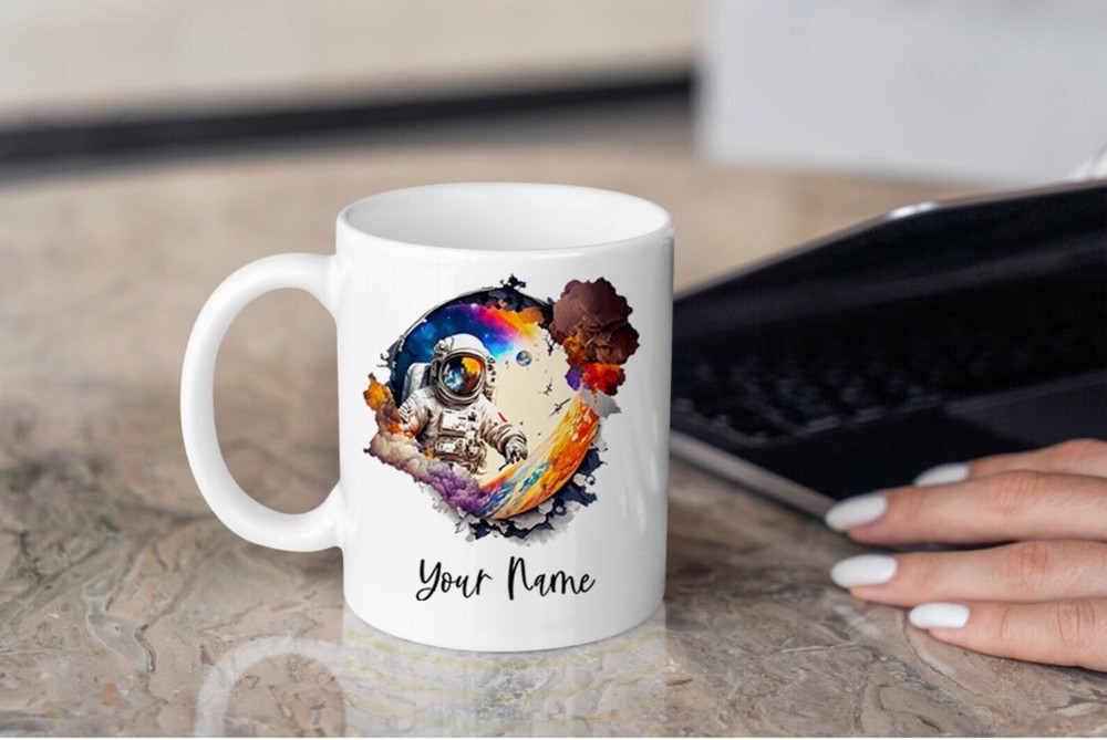 Coffee Mug Best Birthday Gift Ideas Halloween Mug Space Mug Astronaut Gift For E