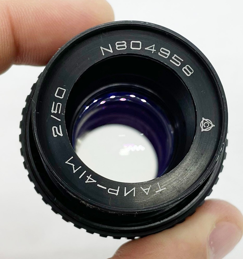 Lente Tair-41M 2/50 para cámara BMPCC Blackmagic Kiev 16U