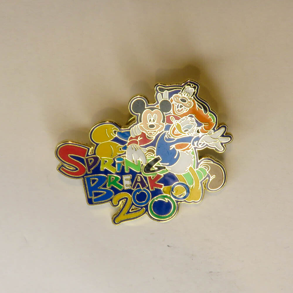 Disney Mickey Goofy Donald Spring Break Pin Limited Edition