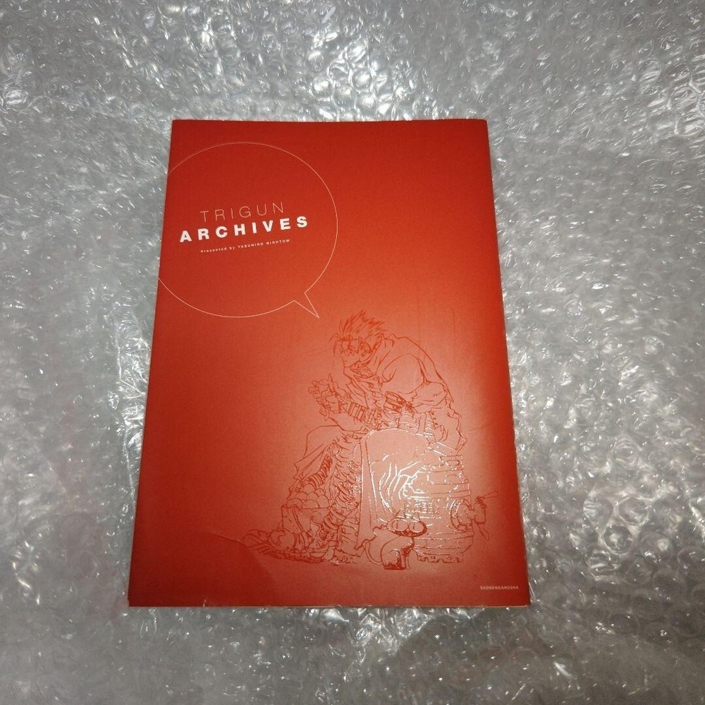Trigun Archives Illustration Art Book Limited Japan