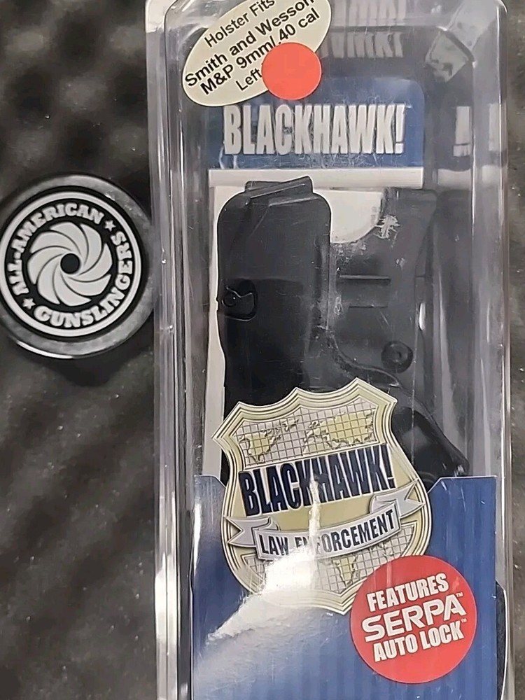 BLACKHAWK! Law Enforcement Serpa Holster S&W M&P 9MM/.40 Cal 44H125PL-L