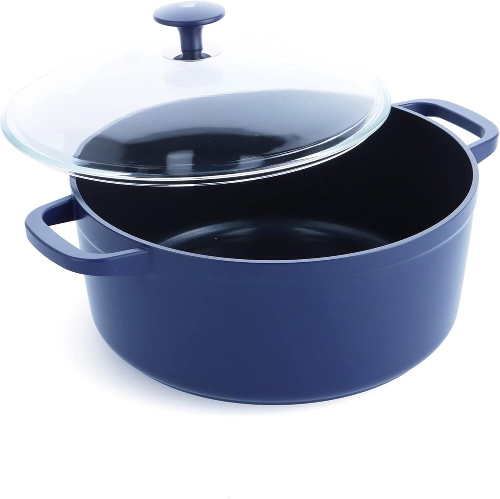 Diamond Infused Ceramic Nonstick 4.5QT Dutch Oven Cookware Set