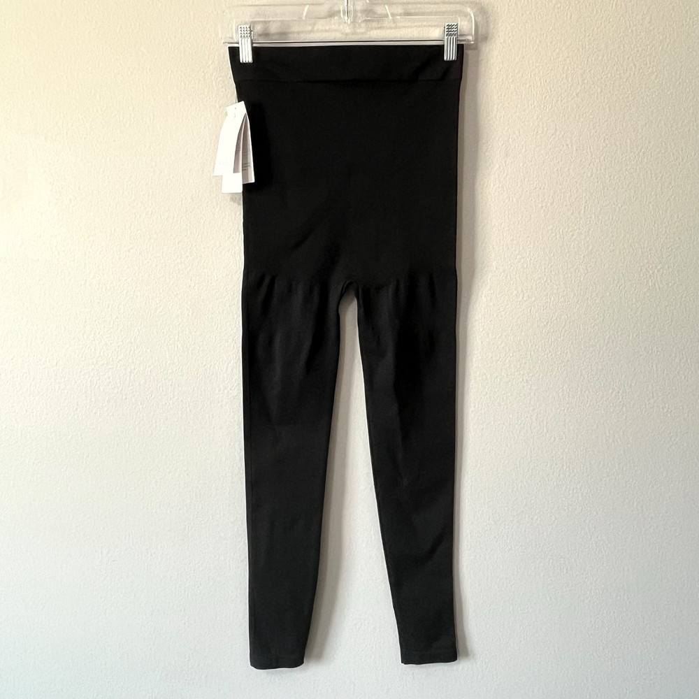 BLANQI Everyday Highwaist Postpartum Nursing Leggings Black Size Small NEW