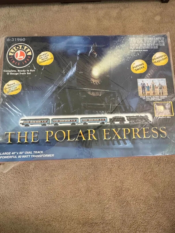Lionel The Polar Express Train Set 6-31960 Factory Sealed Never Opened
