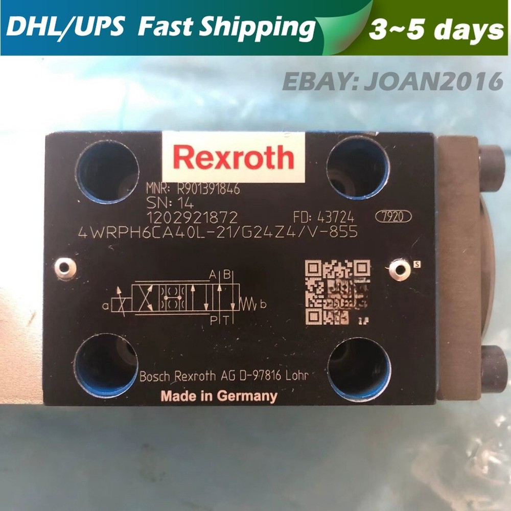 New Rexroth Proportional valve 4WRPH6CA40L-21/G24Z4/V-855 R901391846