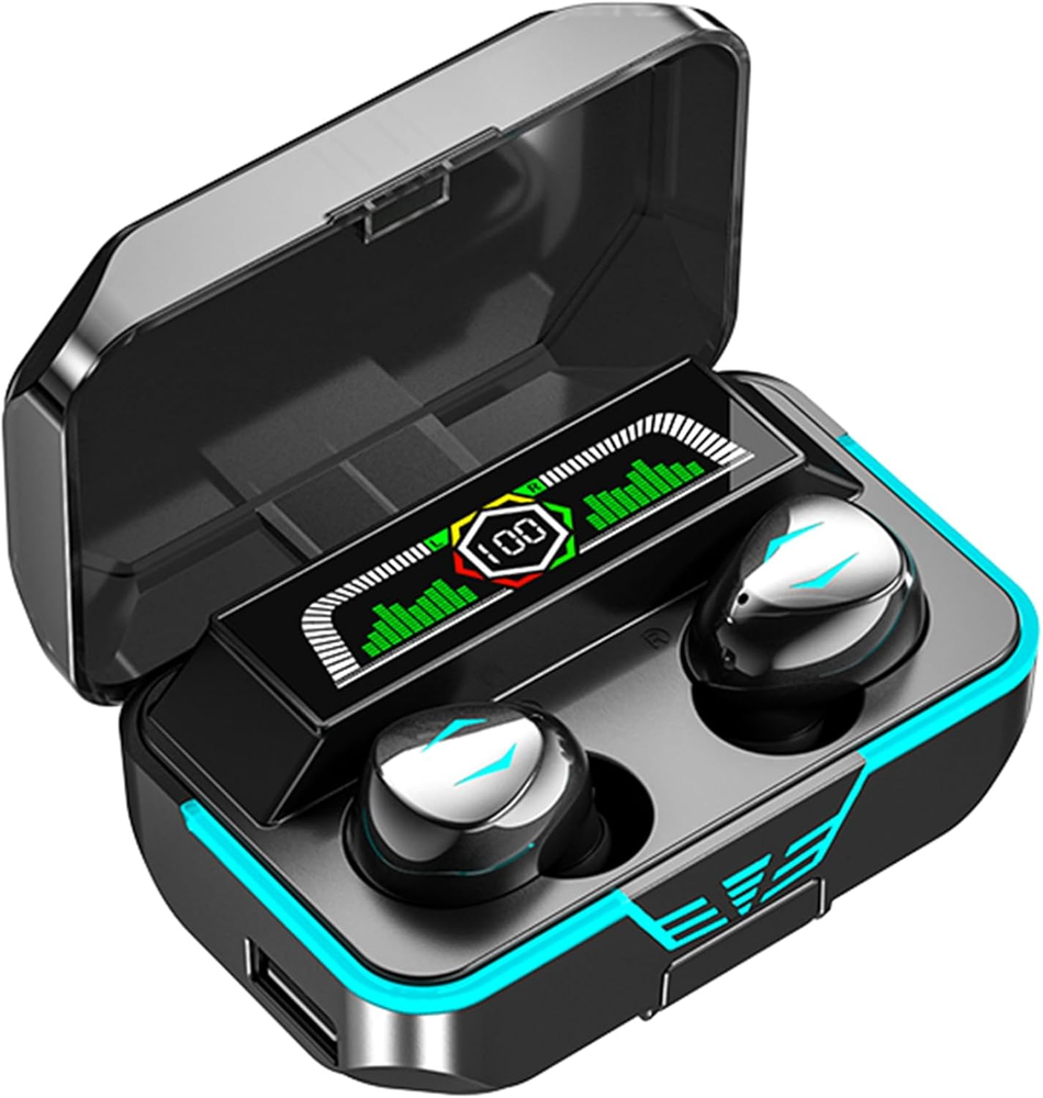 2024 Bluetooth 5.3 True Wireless Earbuds with Waterproof Touch Control