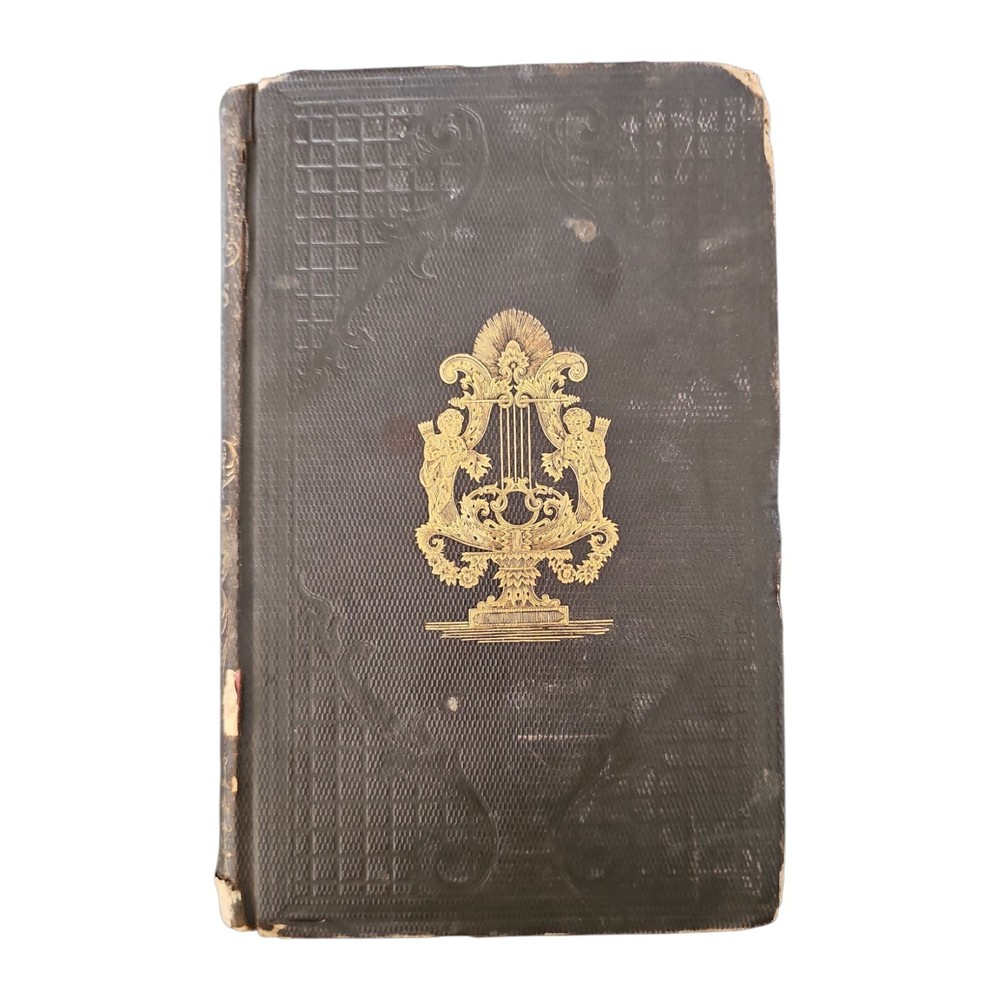 1847 Howitt Homes & Haunts of British Poets Vol 2 1st US Edition Rare Antique Book