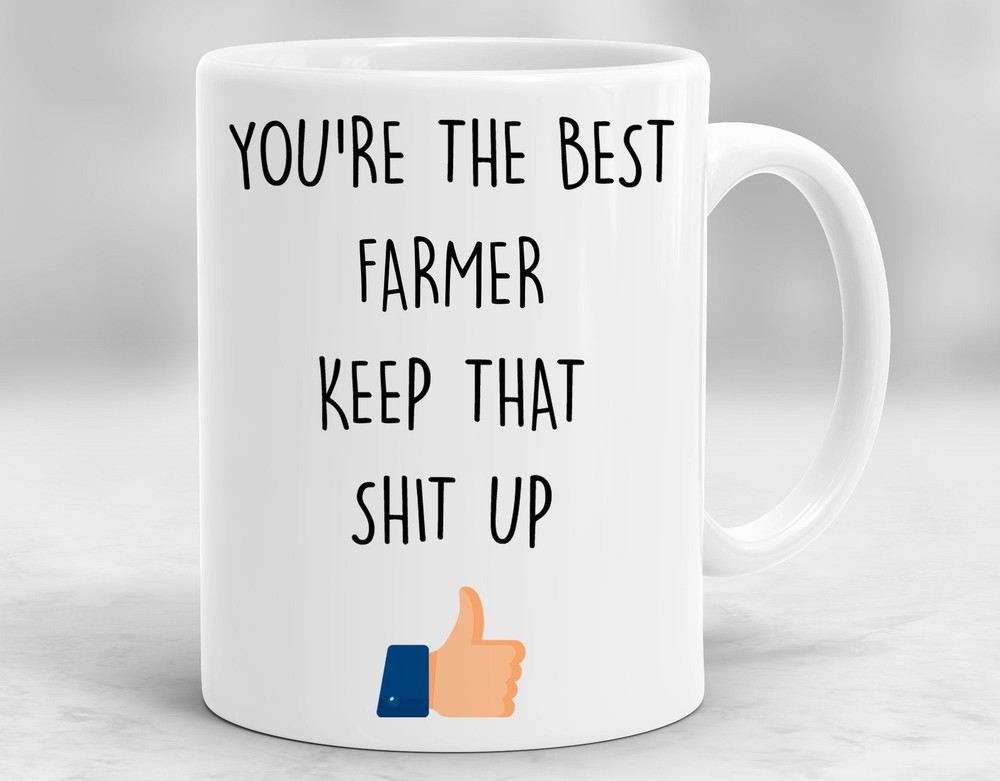 Rustic Farmer Mug – Perfect Gift for Farmer Appreciation P413