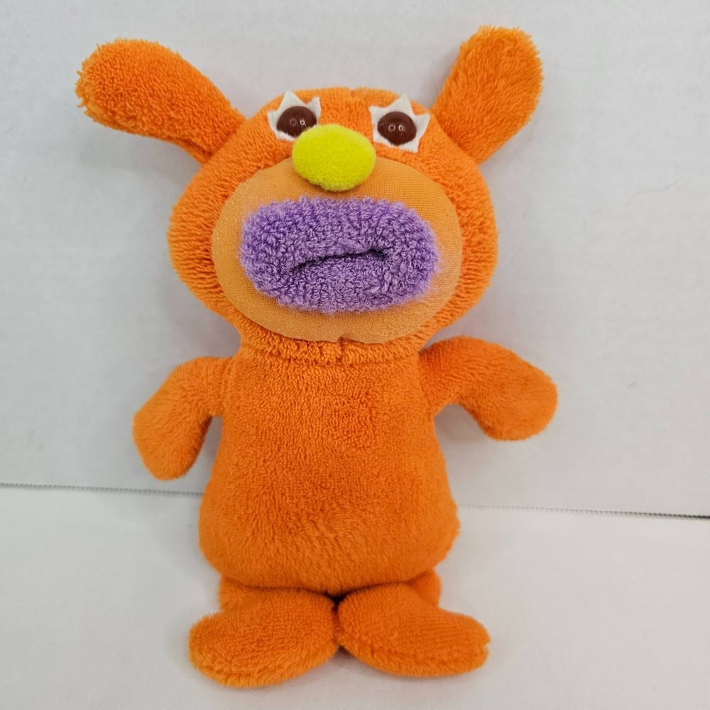 Fisher Price Mattel Singamajig Plush Orange Stuffed Animal Toy 2010